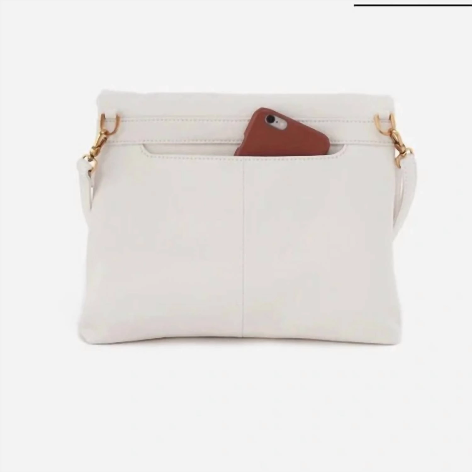 Draft Crossbody Purse In White
