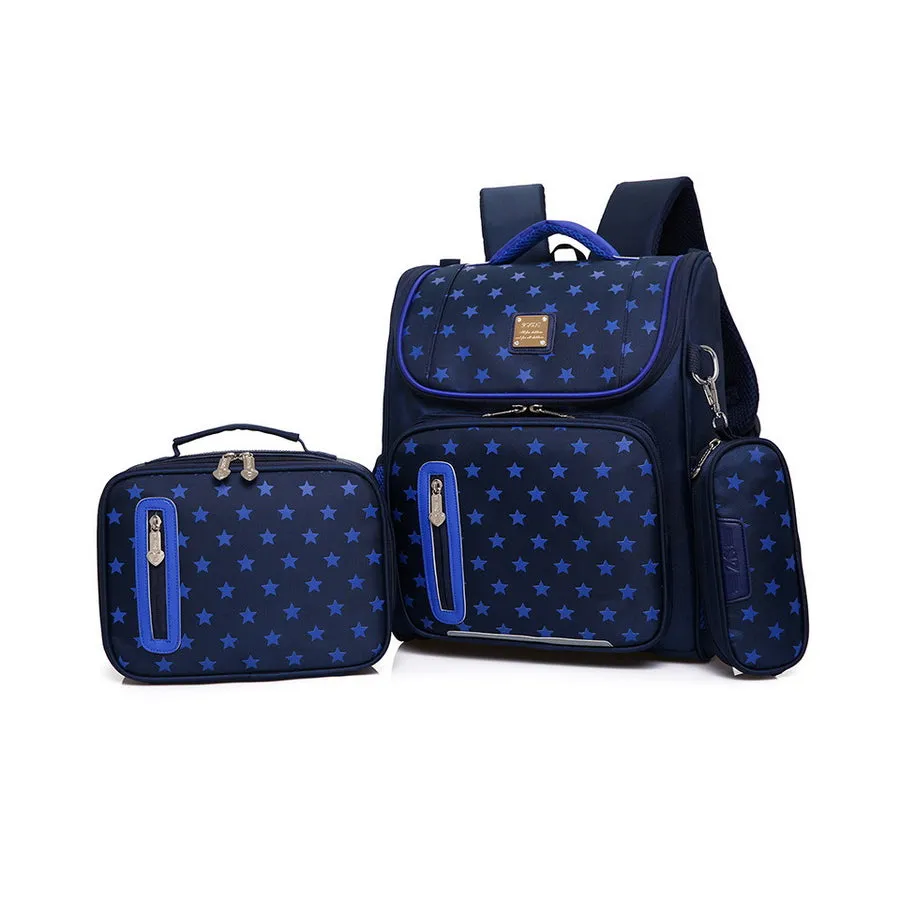 Durable Kids School Book Bag With Pencil Box