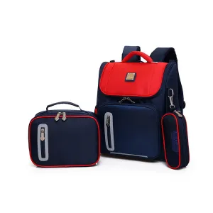 Durable Kids School Book Bag With Pencil Box