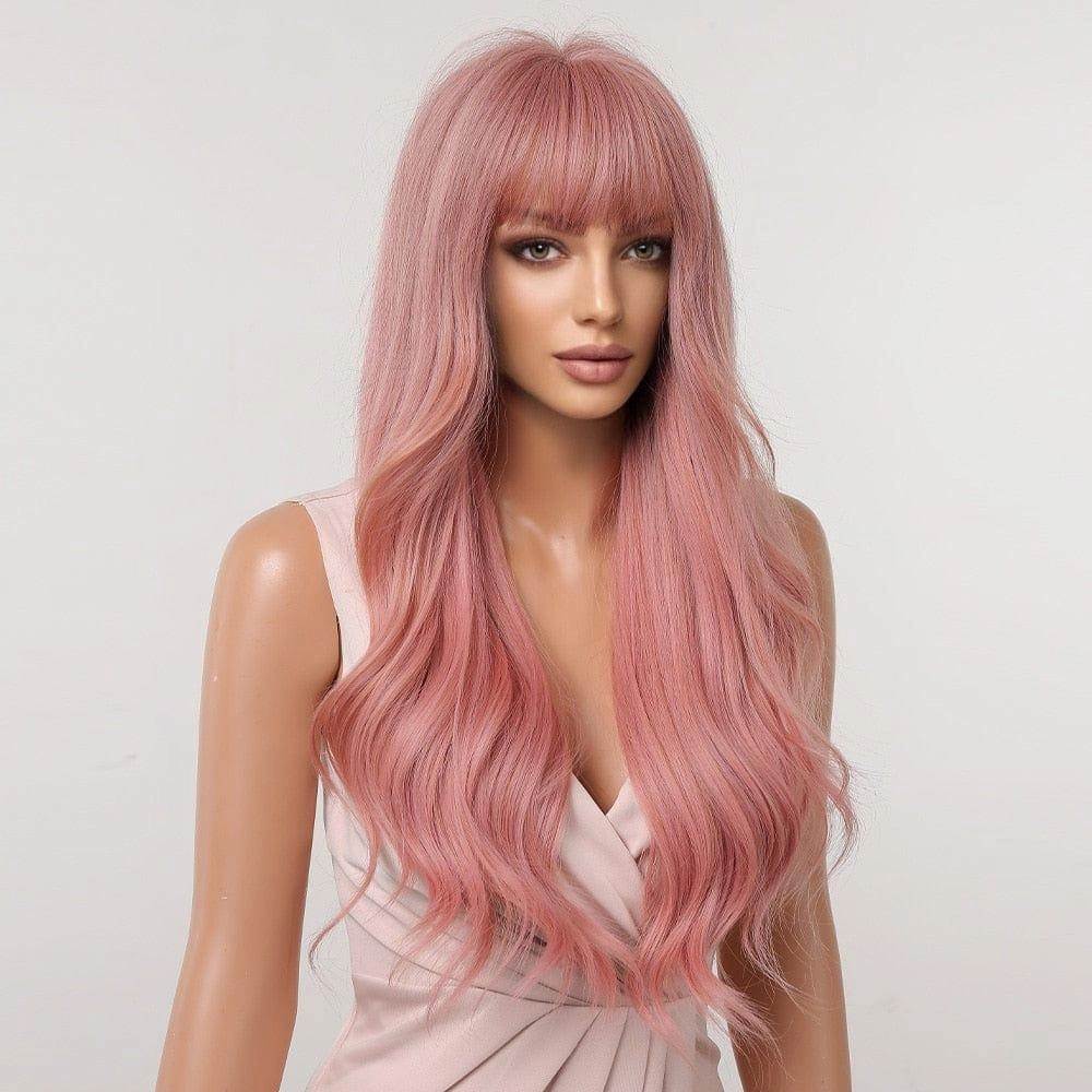 Dusky Pink Wig