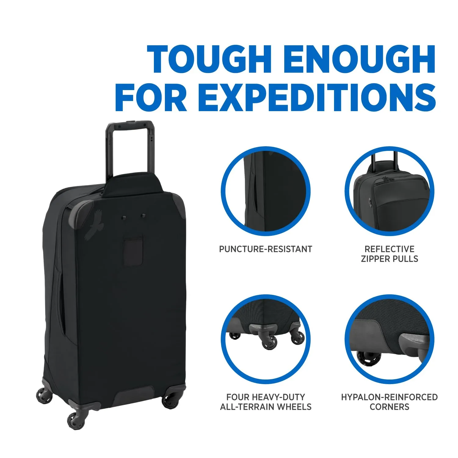 Eagle Creek Tarmac XE 28" Large Check in 4 Wheeled Luggage, 95L