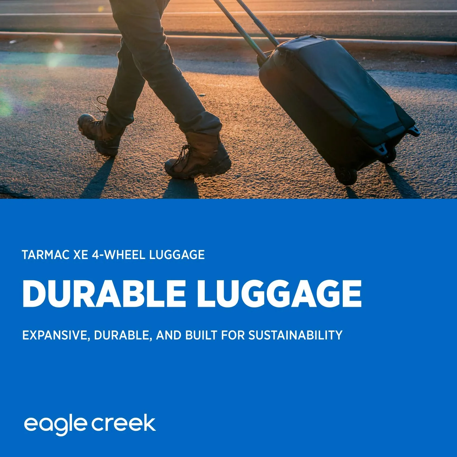 Eagle Creek Tarmac XE 28" Large Check in 4 Wheeled Luggage, 95L