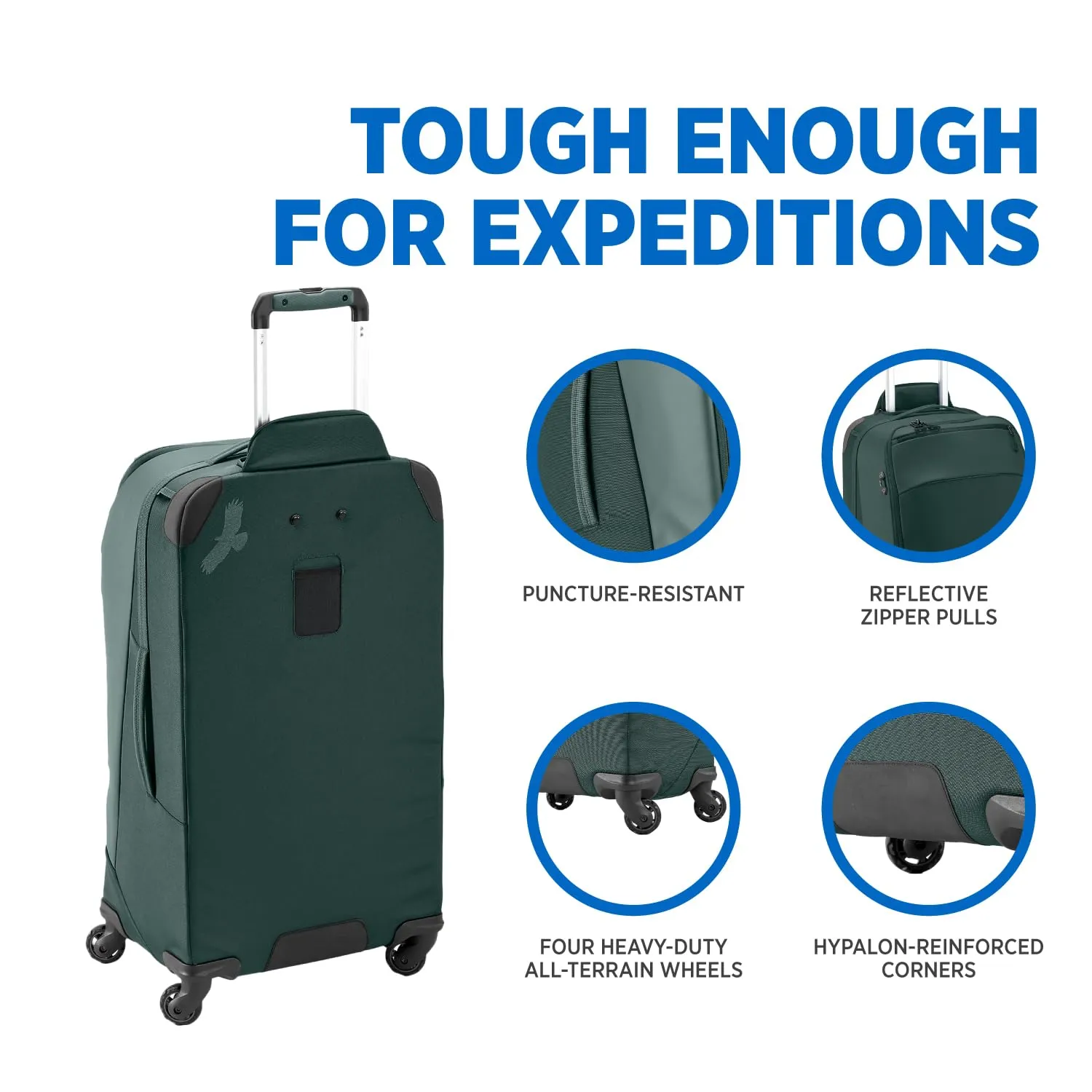 Eagle Creek Tarmac XE 28" Large Check in 4 Wheeled Luggage, 95L