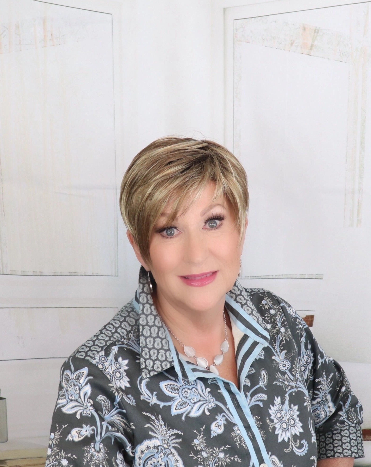 Easton Petite Wig by Estetica | Synthetic Hair | Petite Cap