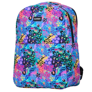 Electric Leopard Laptop Backpack