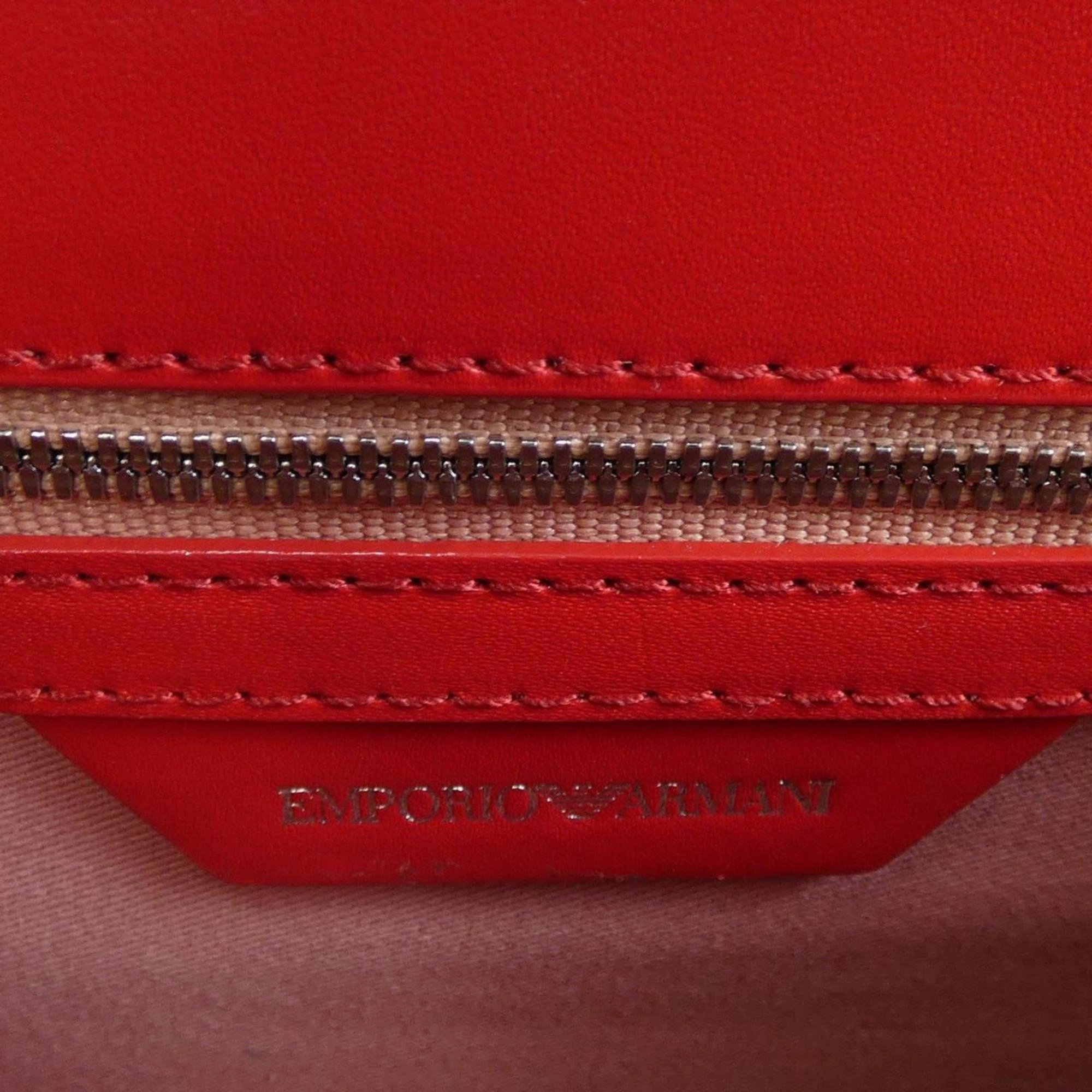 Emporio Armani Leather Handbag (Pre-Owned)