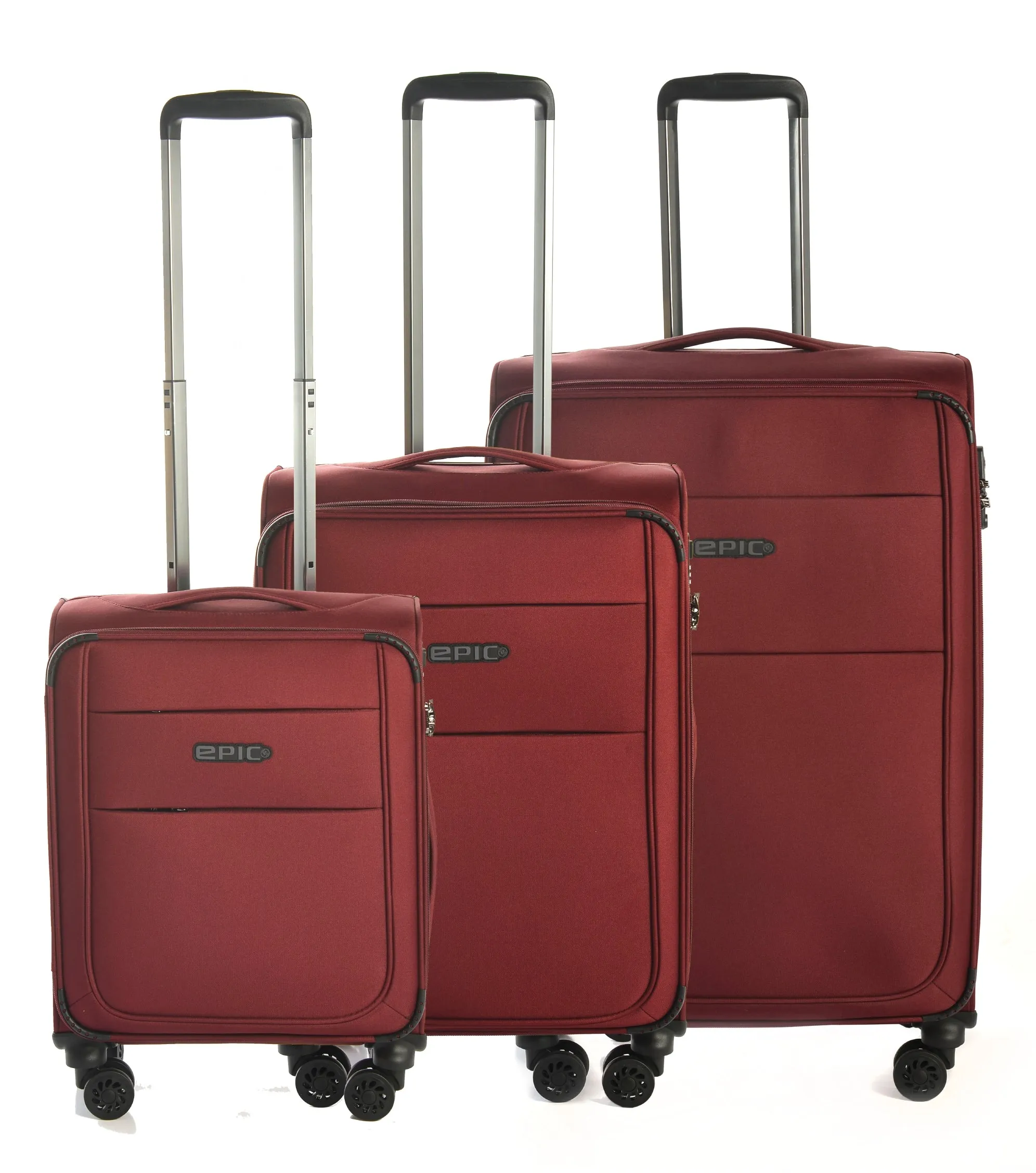 Epic DiscoveryULTRA 3 Piece Set (21"/25"/29") 4-Wheel Luggage Sets