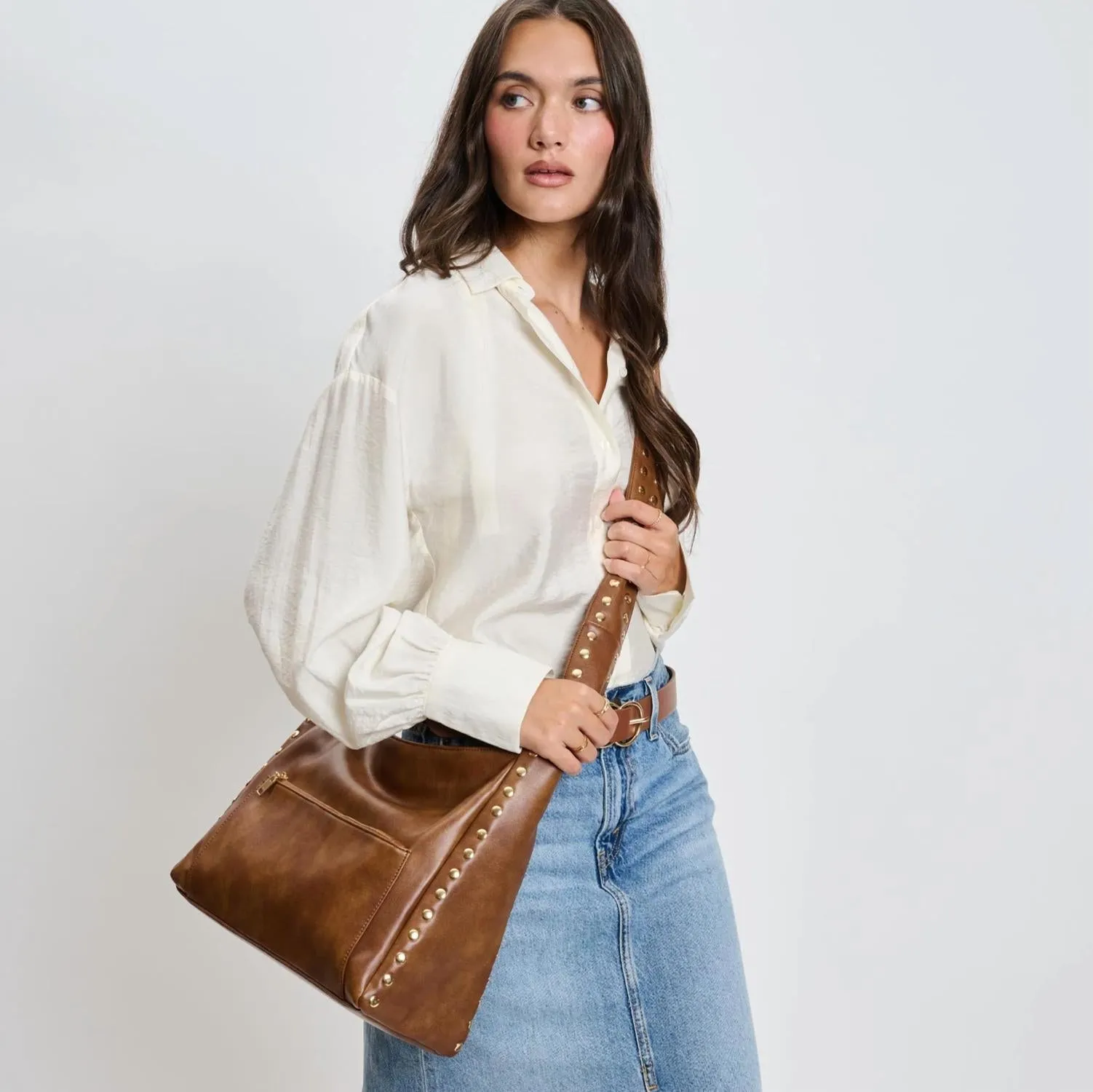 Erika Crossbody Bag In Chocolate