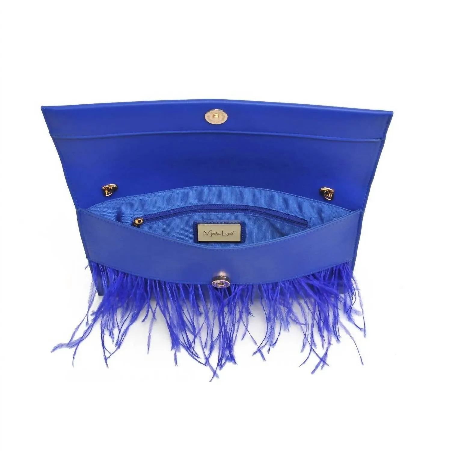 Everlee Clutch In Electric Blue