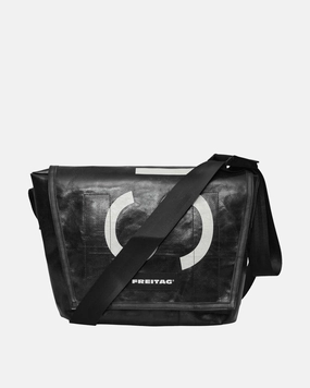 F14 Dexter Slim Messenger Bag Black