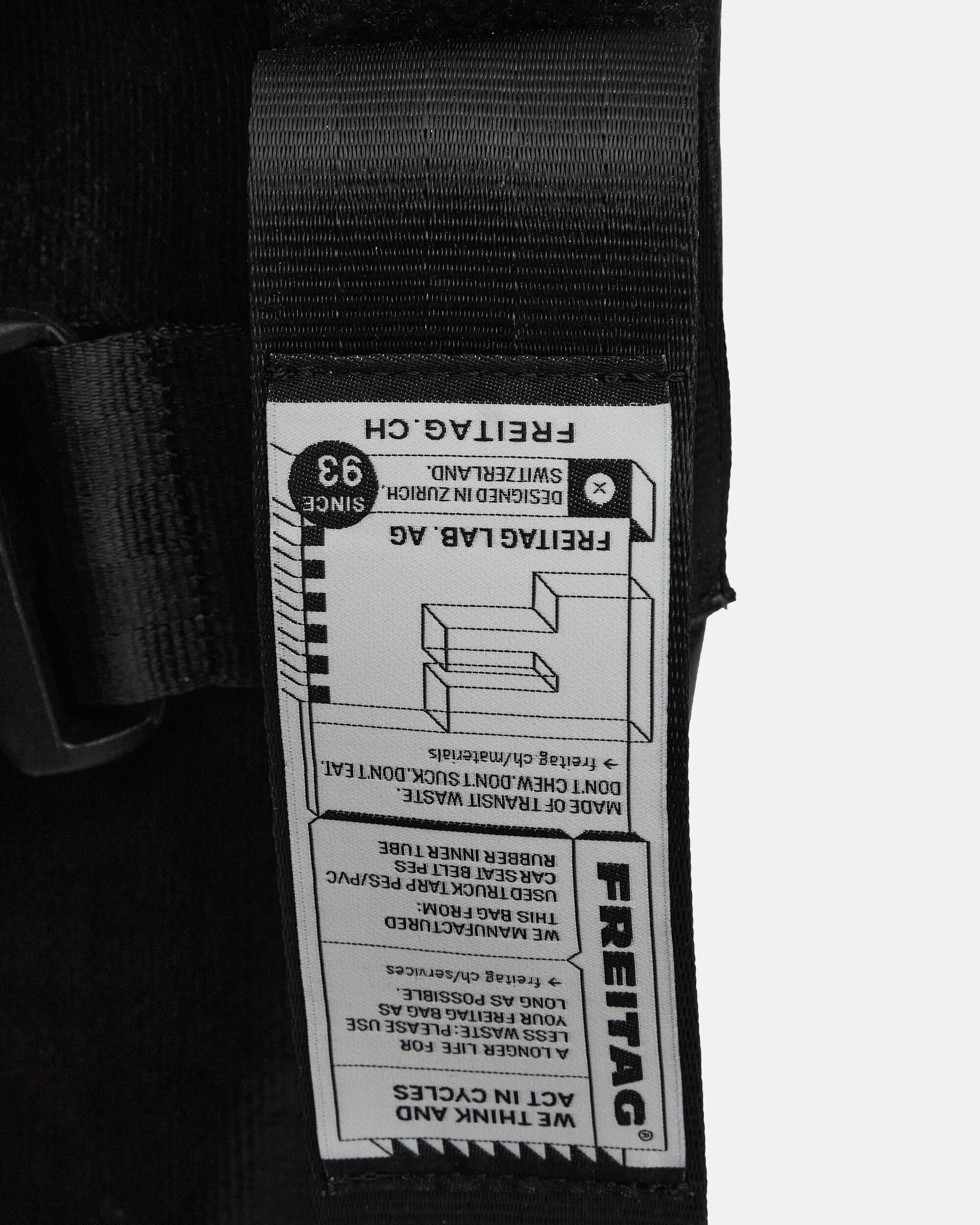 F14 Dexter Slim Messenger Bag Black