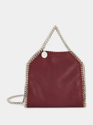 Falabella Tiny Shoulder Bag in Plum