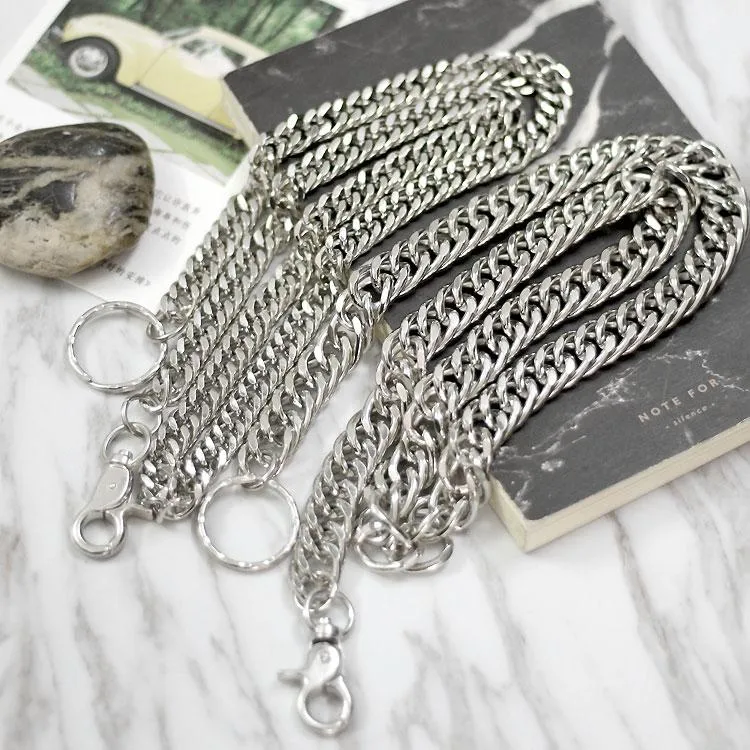 Fashion Men's Women's Self Defense Long Hip Hop Pants Chain Biker Wallet Chain For Men