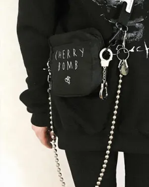 Fashion  Men's Women's Silver Bead Long Biker Wallet Chain Pants Chain For Men