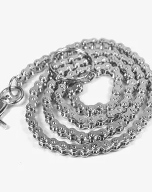 Fashion Men's Women's Silver Bike Chain Long Biker Wallet Chain Pants Chain For Men