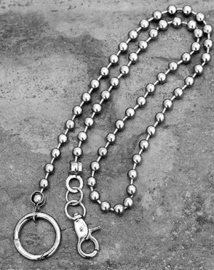 Fashion Womens Men's Beaded jeans chain jean chain Pants Chains Biker Wallet Chain For Men