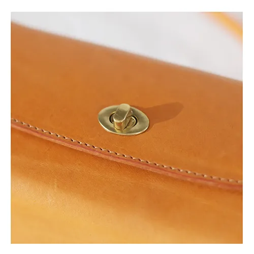 Fashion Womens Tan Leather Mini Cube Shoulder Bag Square Green Crossbody Bag Purse for Girls