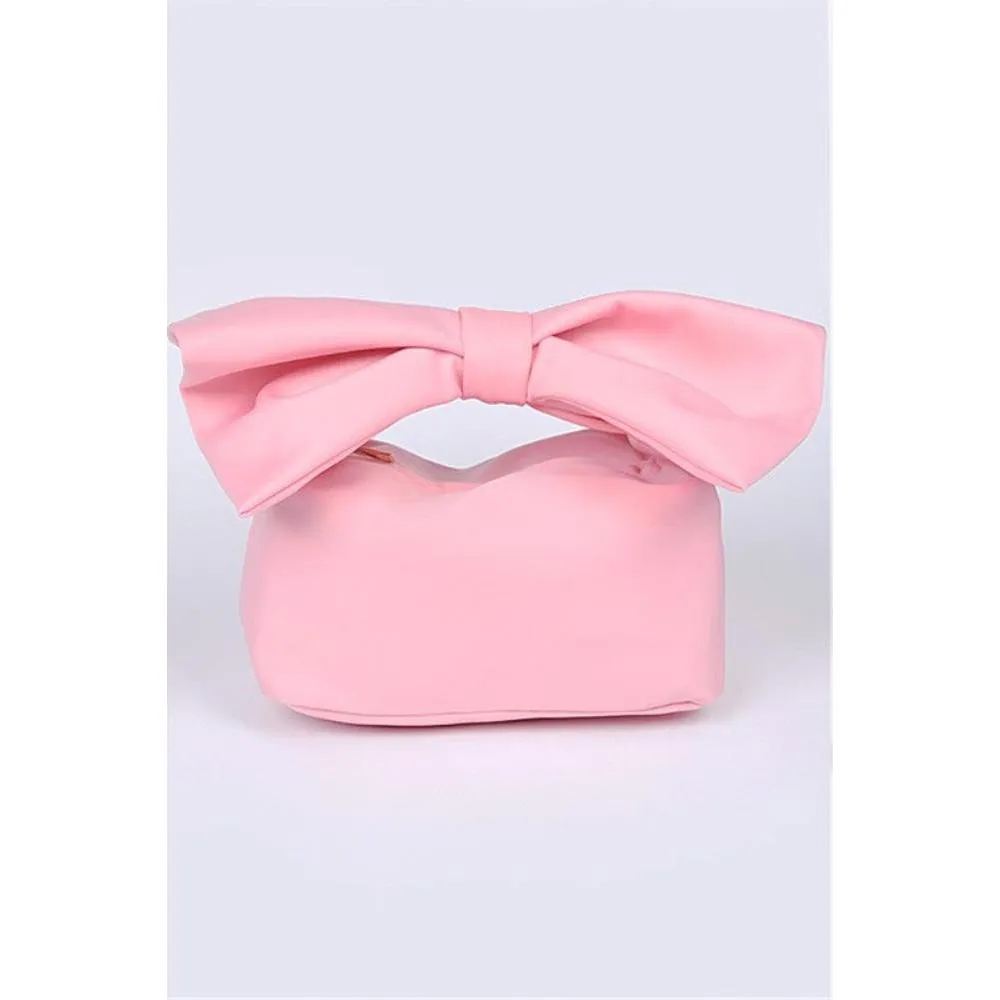 FASHNZFAB Bow Tie Bento Box Inspired Clutch Bag