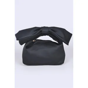 FASHNZFAB Bow Tie Bento Box Inspired Clutch Bag