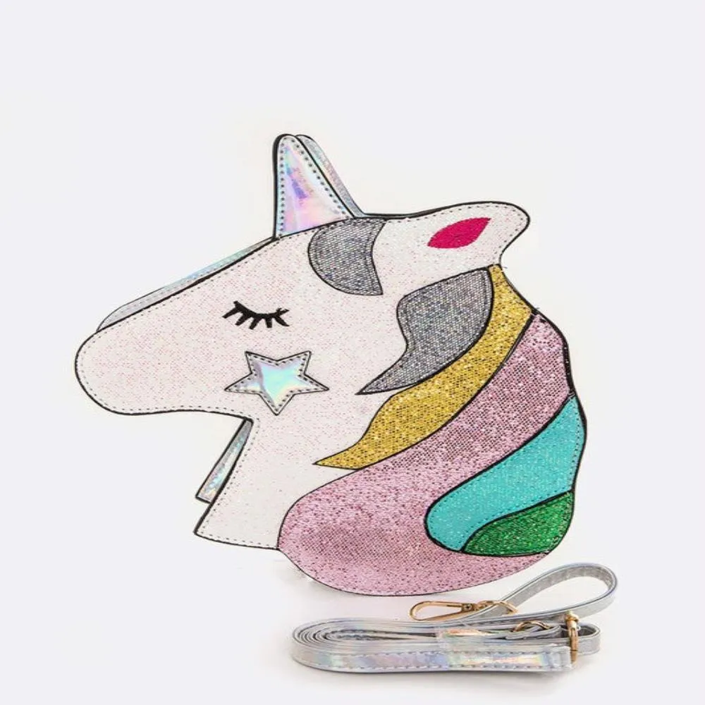 FASHNZFAB Iconic Unicorn Convertible Clutch Bag