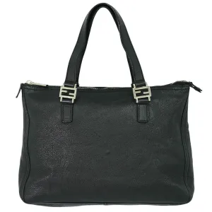 Fendi Leather Tote Bag (Pre-Owned)