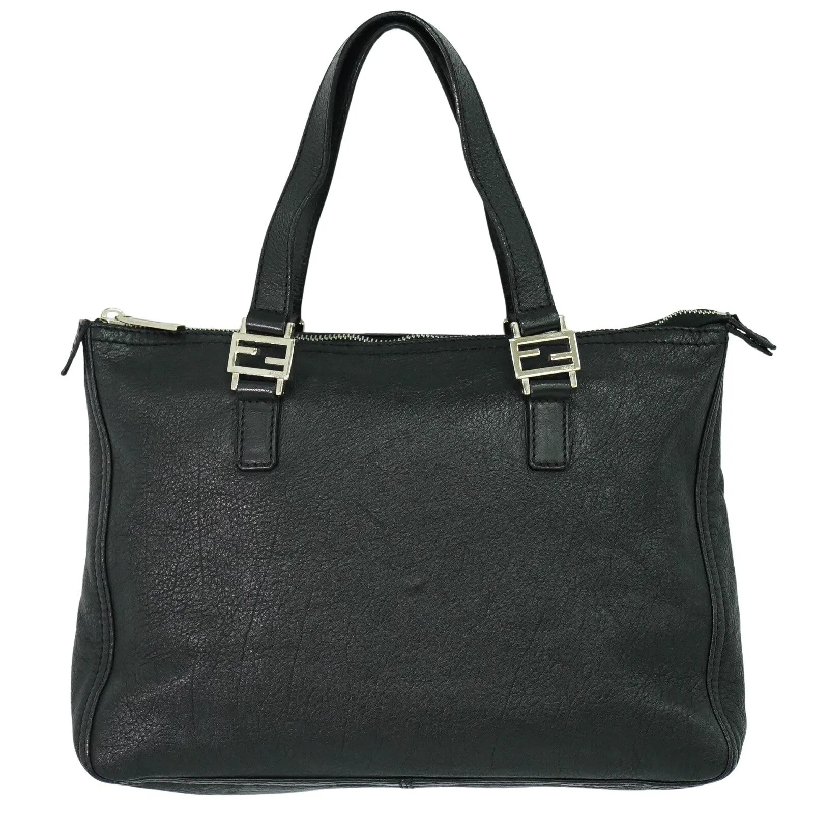 Fendi Leather Tote Bag (Pre-Owned)