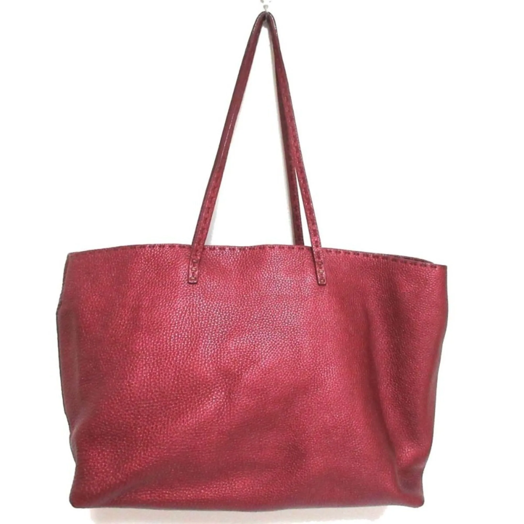 Fendi Selleria Leather Shoulder Bag Tote Bag (Pre-Owned)