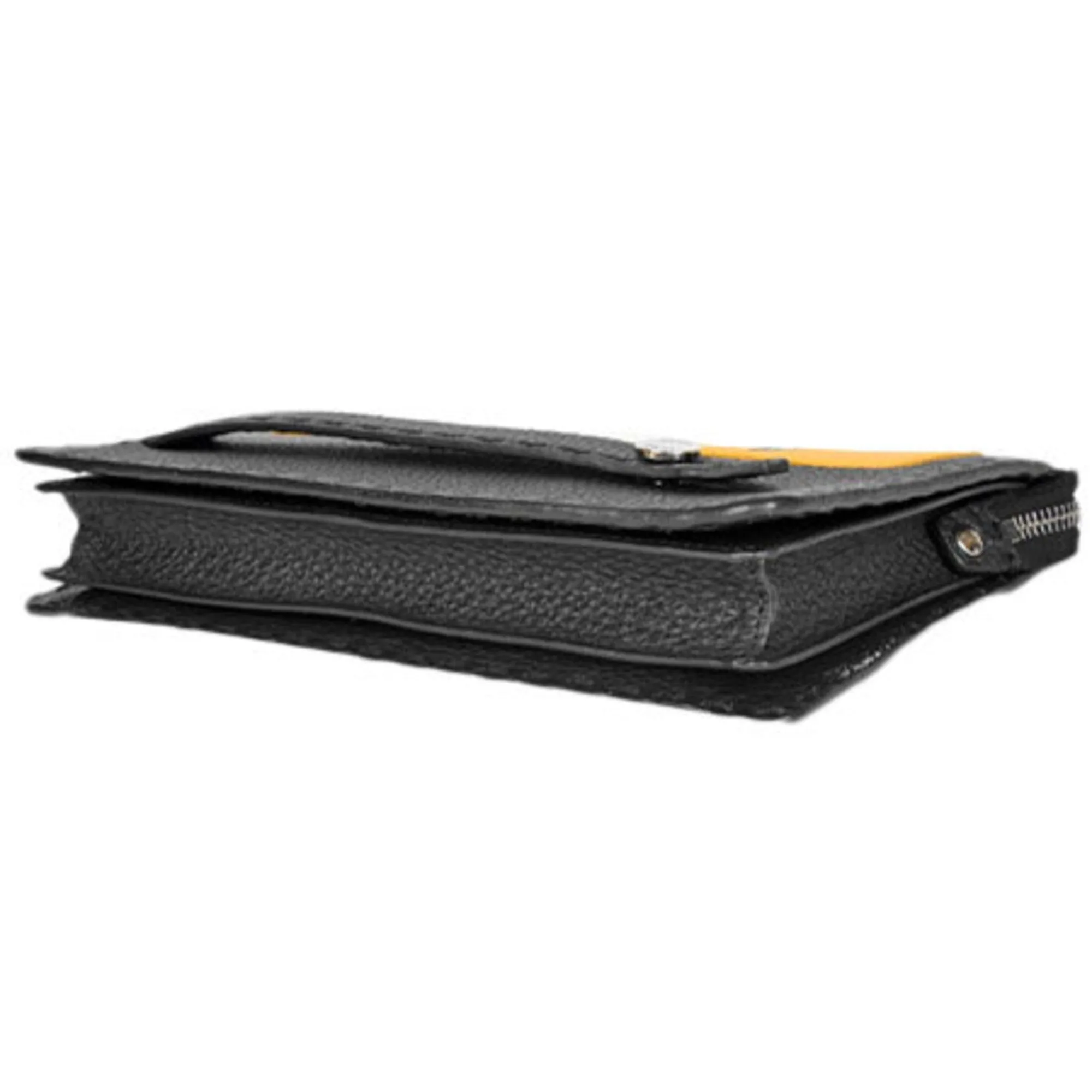 Fendi yellow Leather Clutch Bag (Pre-Owned)