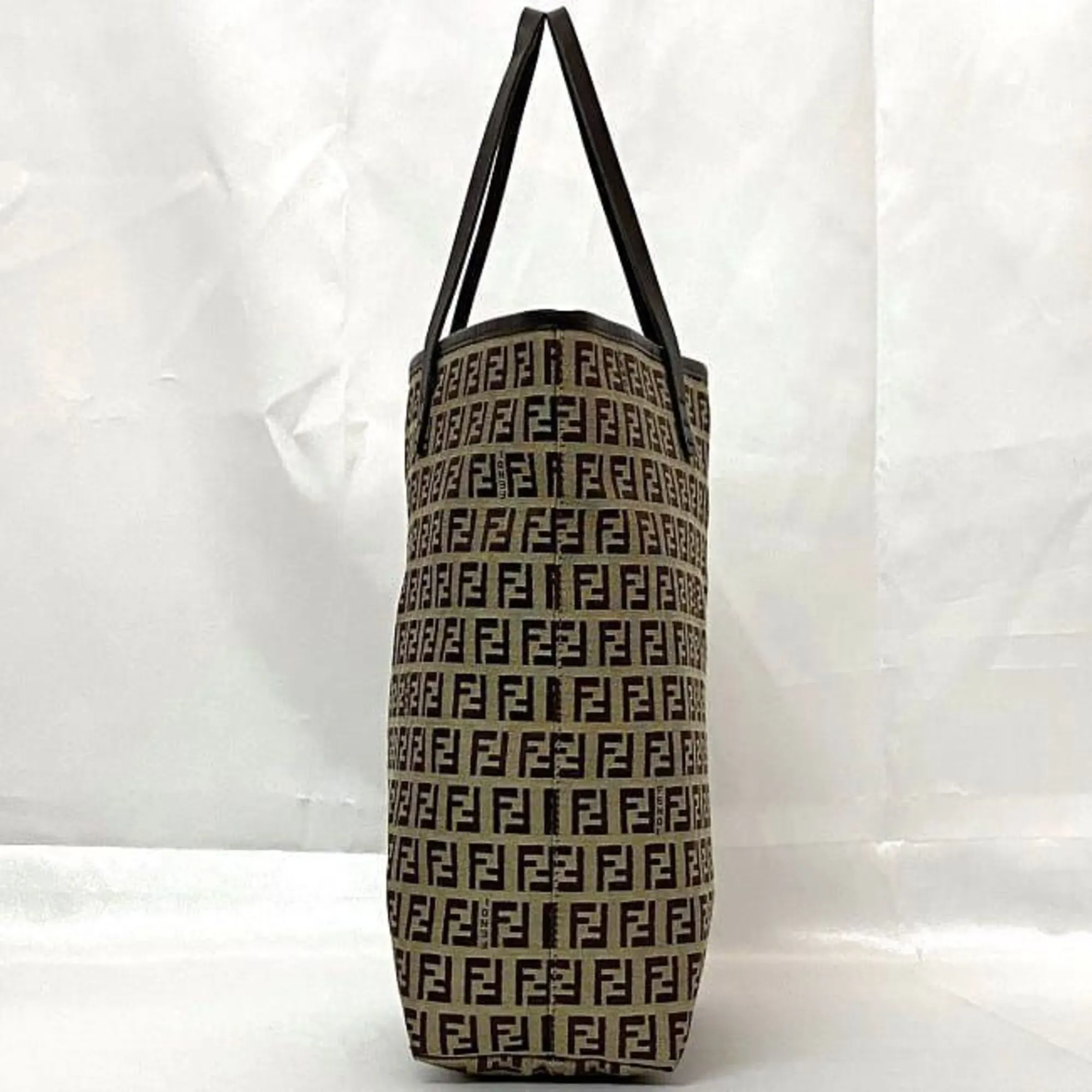 Fendi Zucchino Canvas Tote Bag (Pre-Owned)