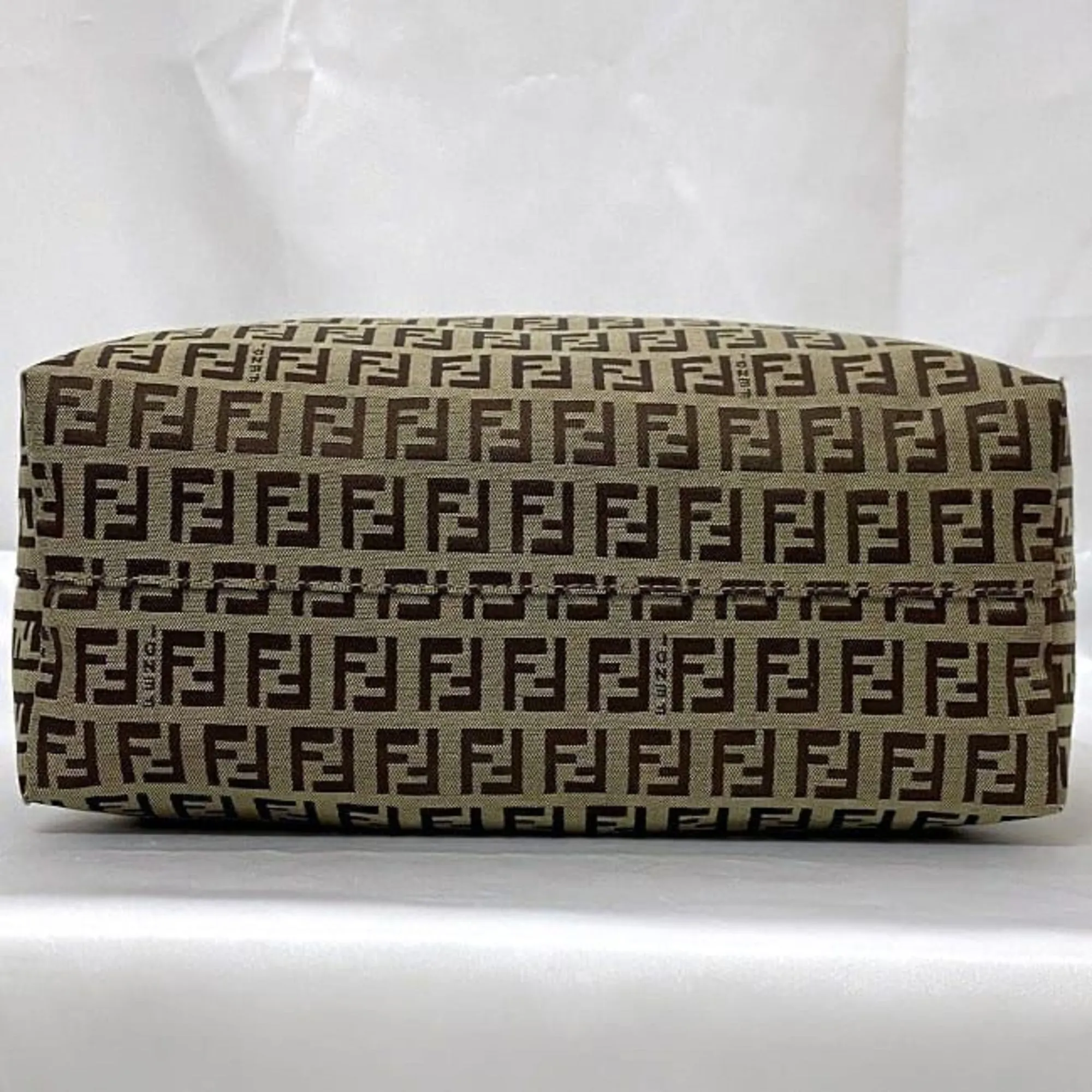Fendi Zucchino Canvas Tote Bag (Pre-Owned)