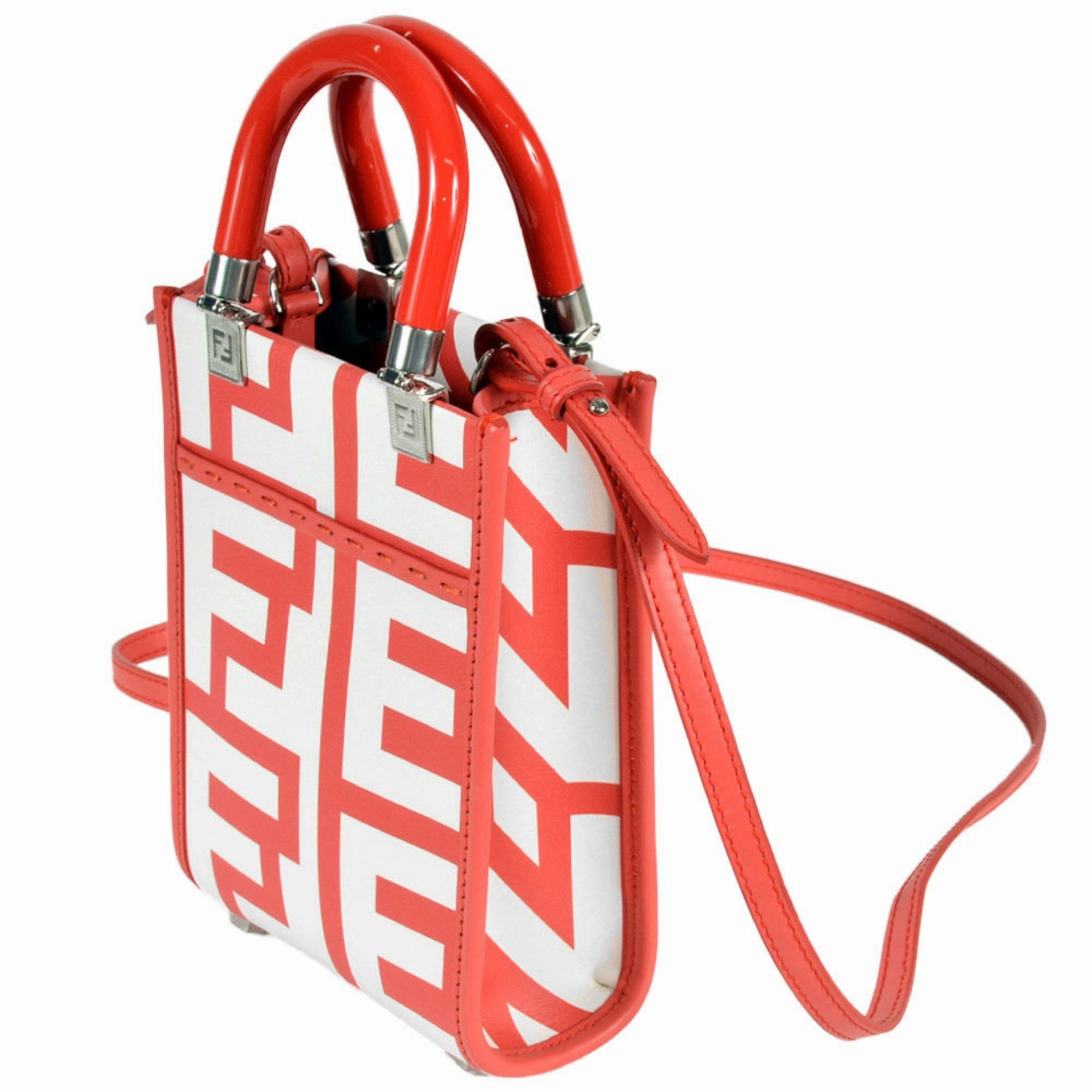 Fendi Color Leather Handbag (Pre-Owned)