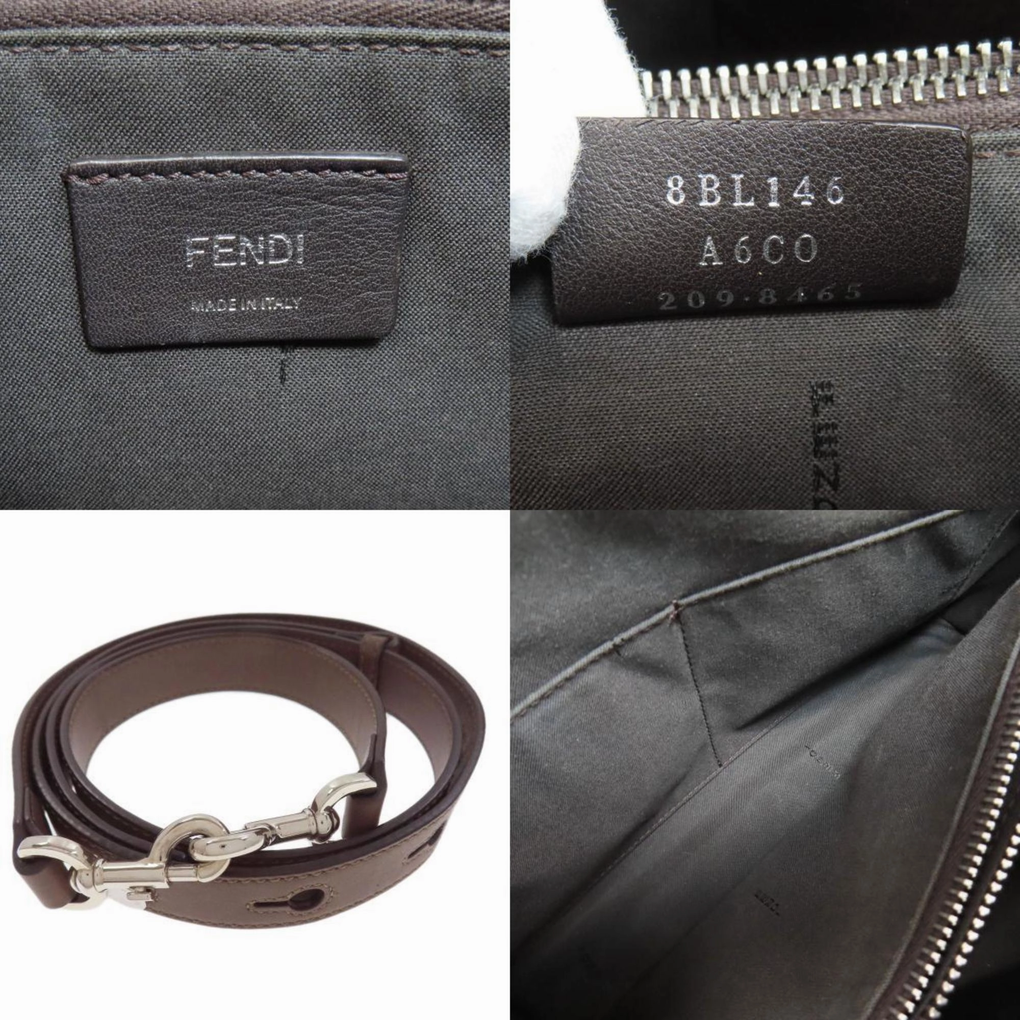 Fendi Leather Handbag (Pre-Owned)