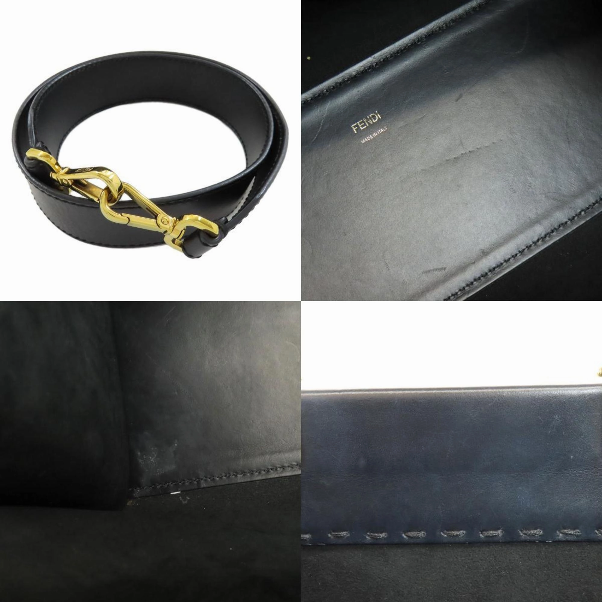 Fendi Leather Handbag (Pre-Owned)