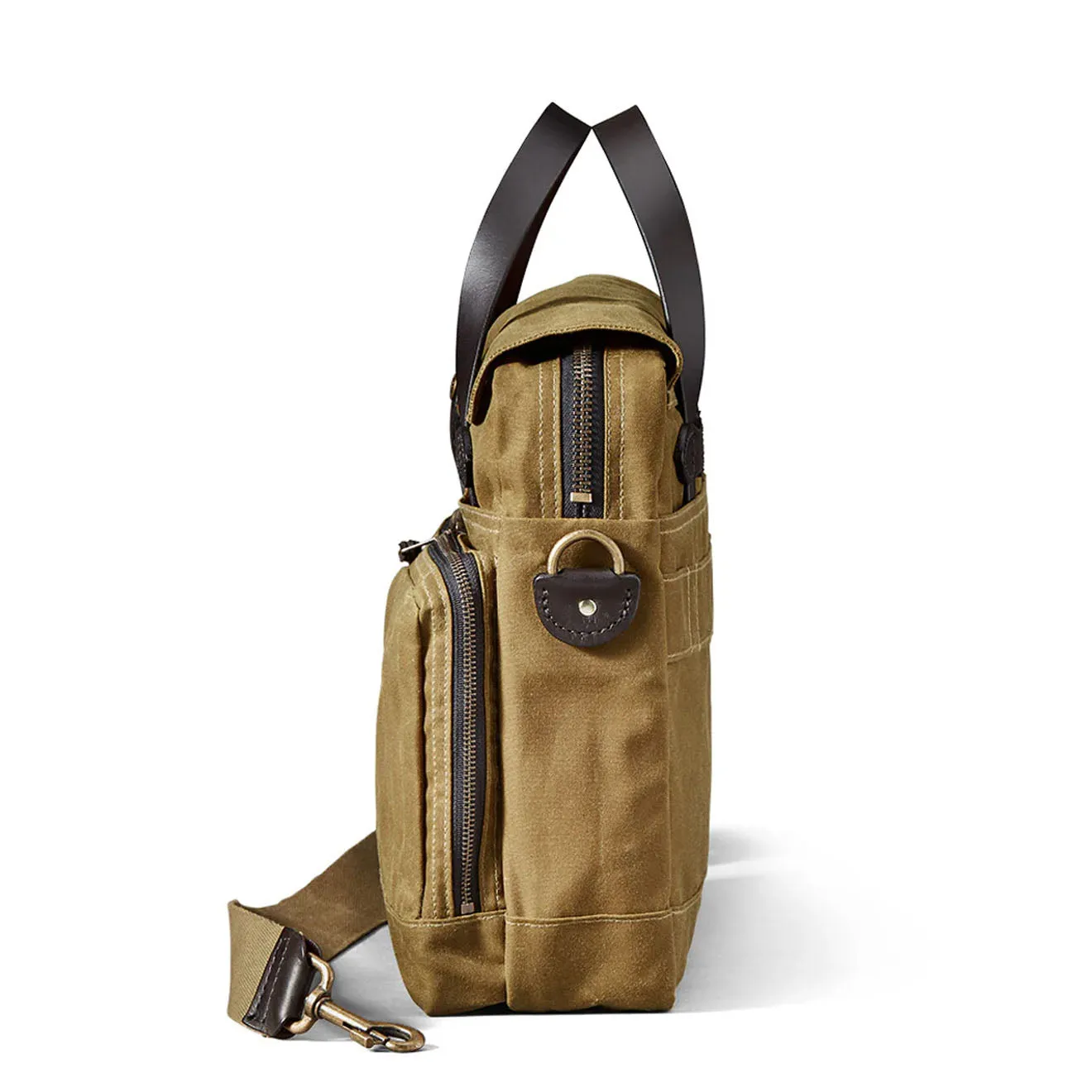 Filson 24-Hour Tin Briefcase Dark Tan