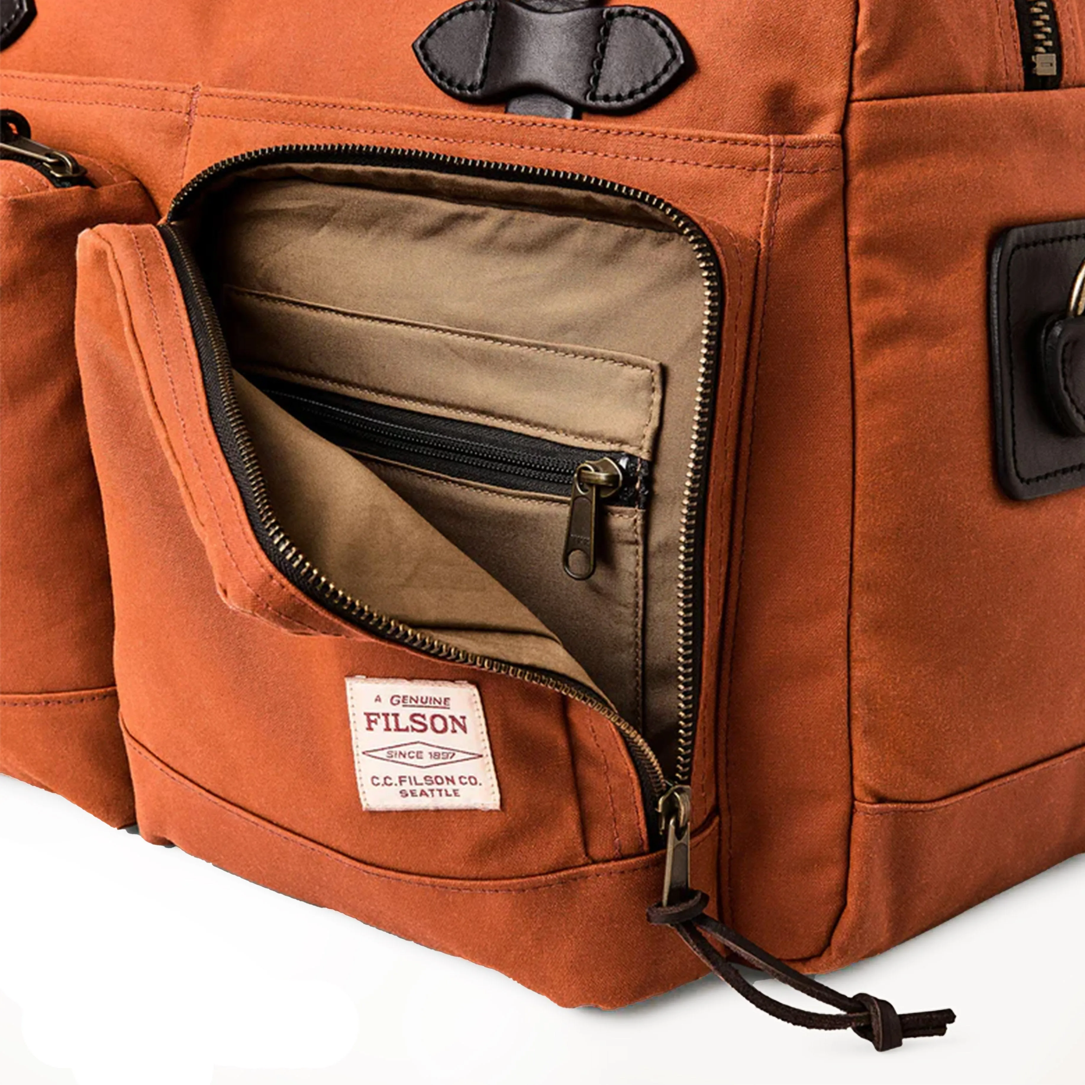 Filson 48Hr Duffle Rust