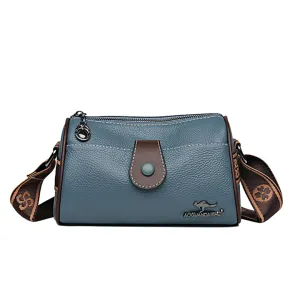 First Layer Cowhide Retro  Shoulder Messenger Bag