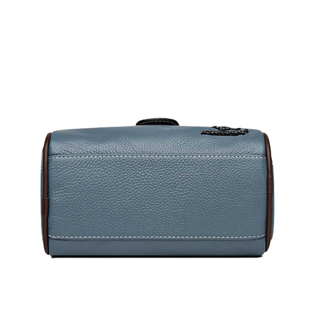 First Layer Cowhide Retro  Shoulder Messenger Bag