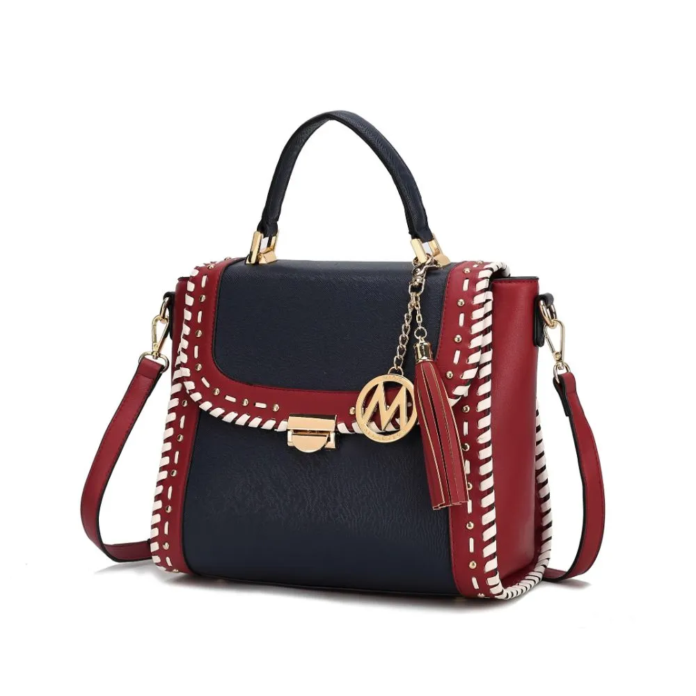 Flora Vegan Leather Crossbody Handbag