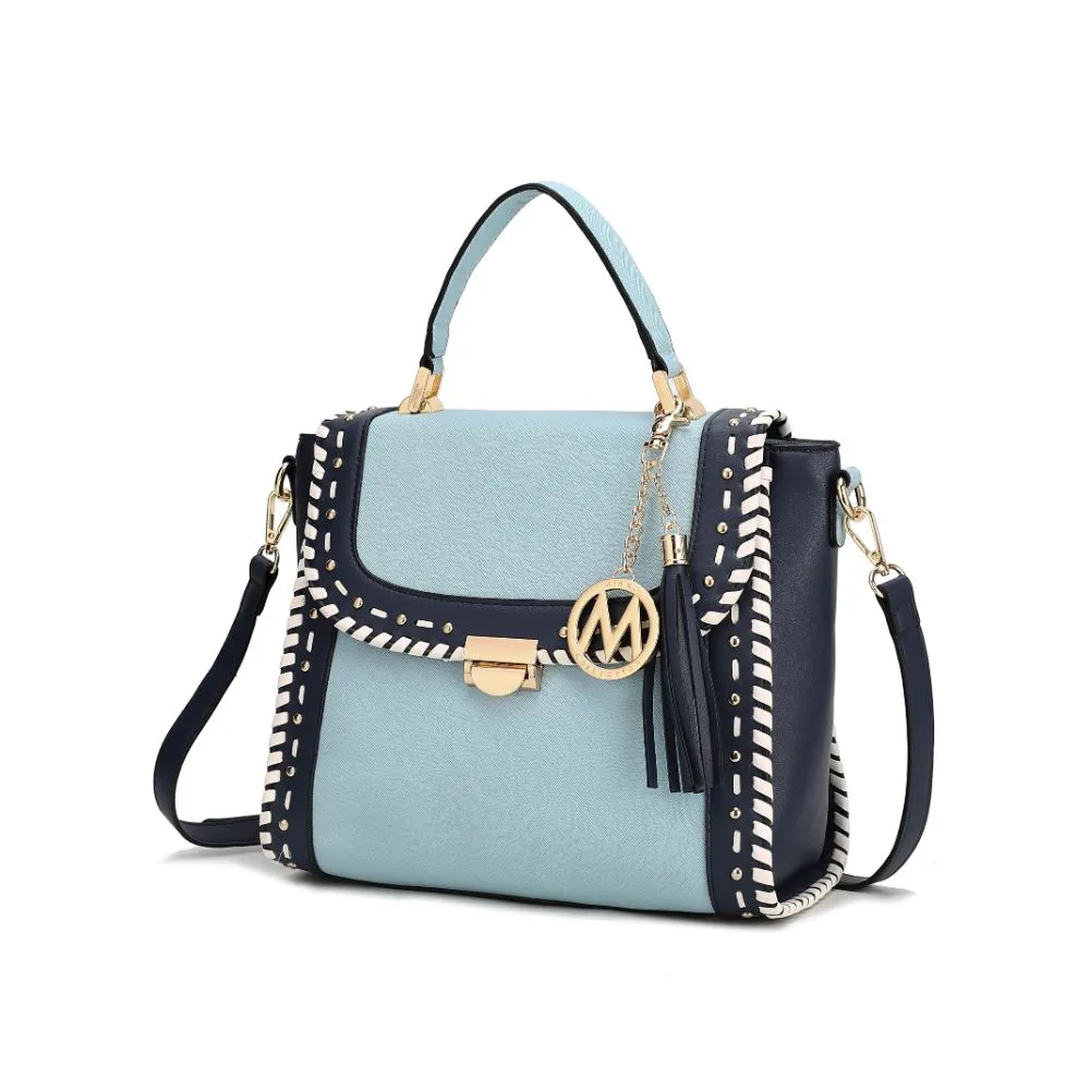 Flora Vegan Leather Crossbody Handbag