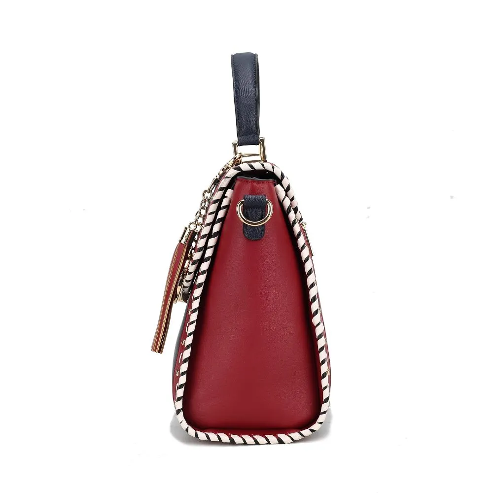 Flora Vegan Leather Crossbody Handbag