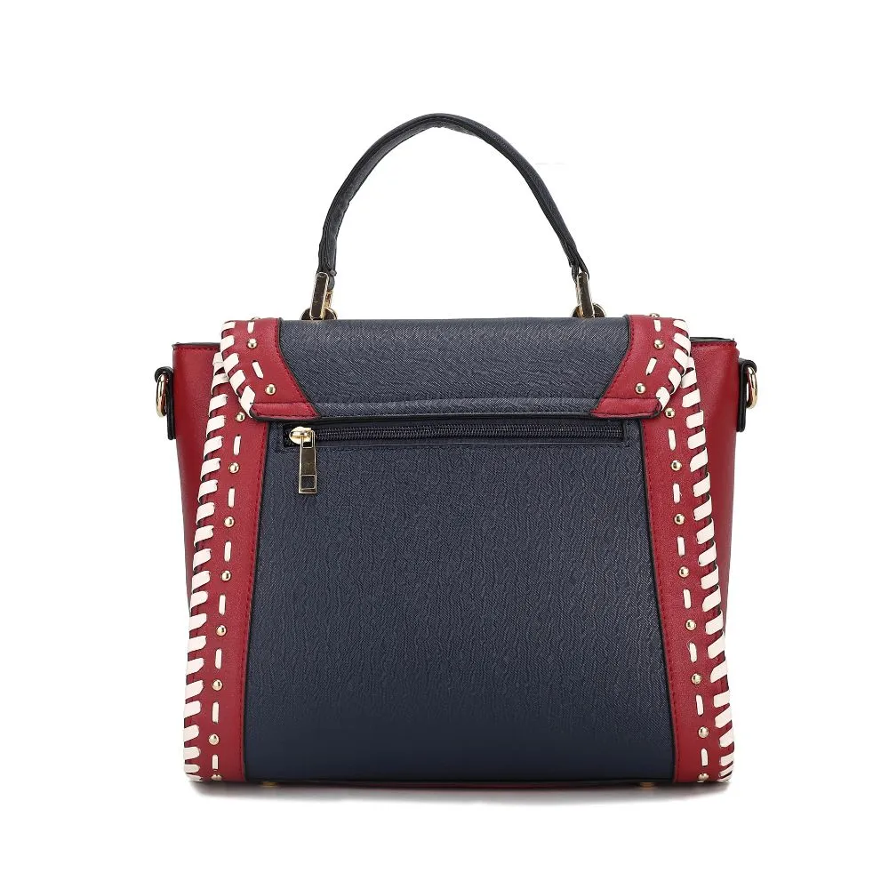 Flora Vegan Leather Crossbody Handbag
