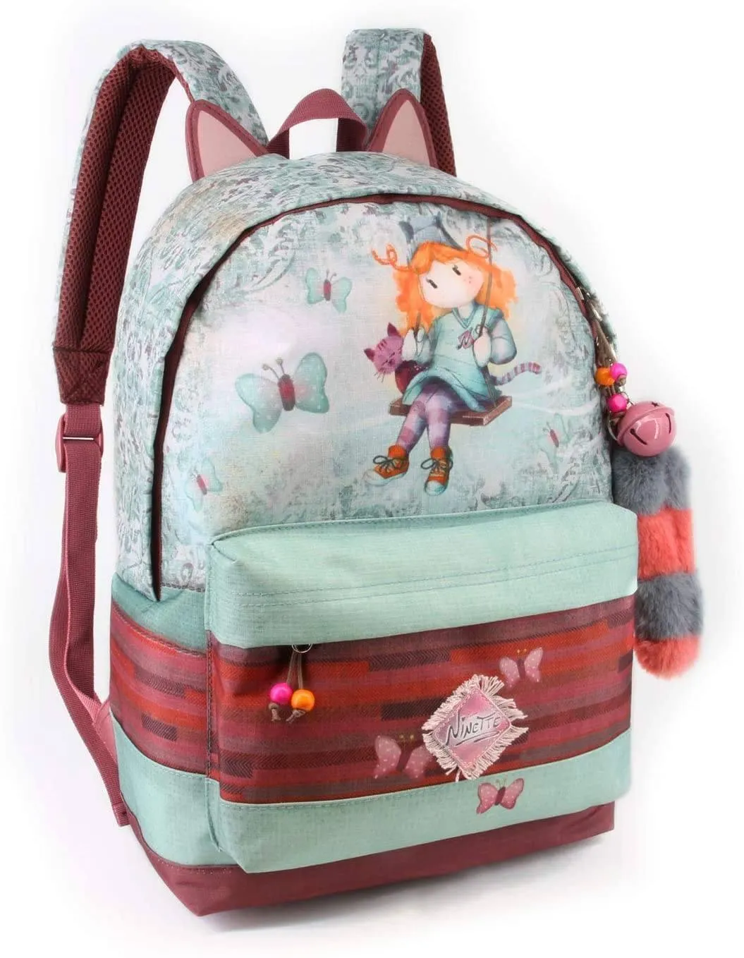 Forever Ninette Swing-HS FN Backpack Casual Daypack, 44 cm