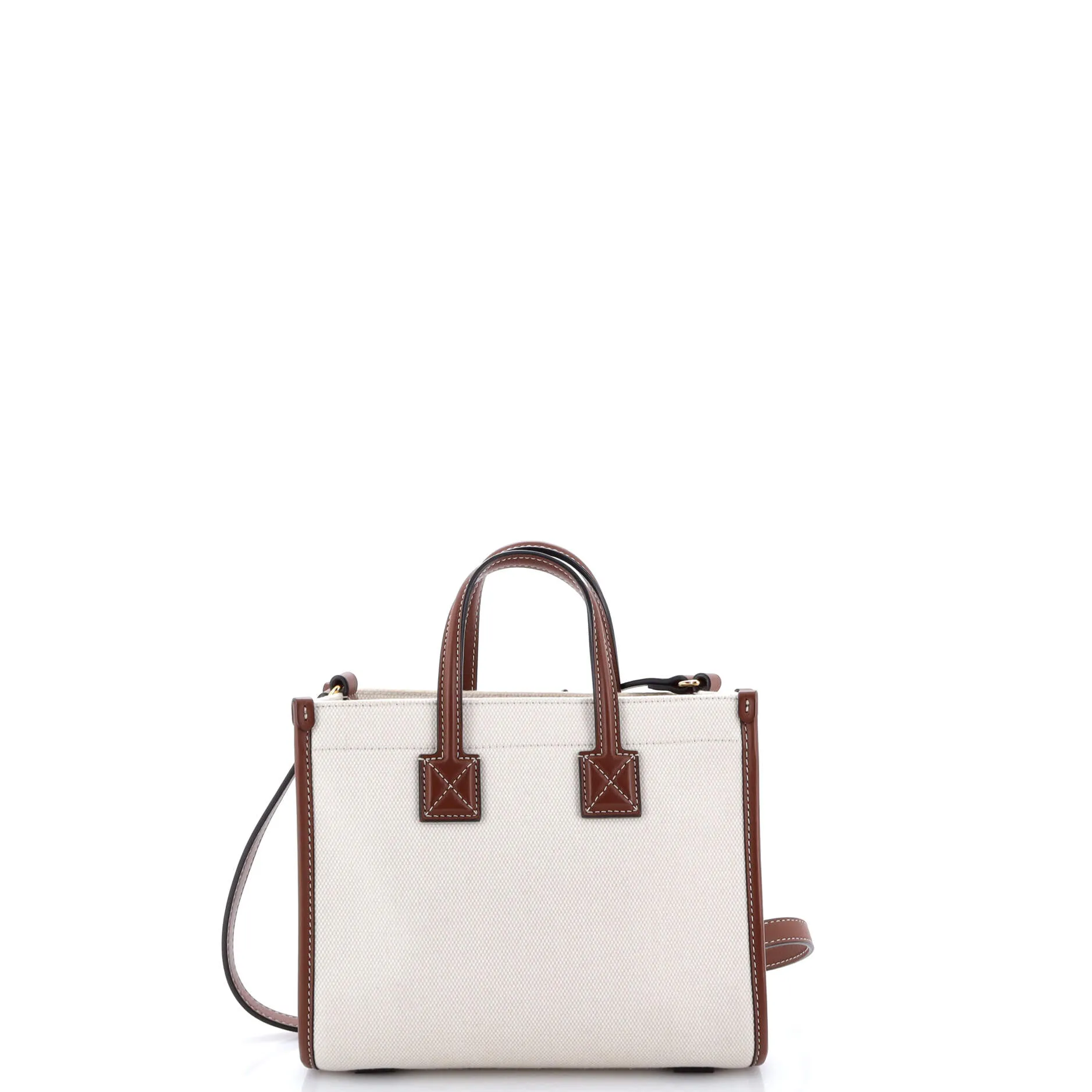 Freya Shopping Tote Canvas with Leather Mini