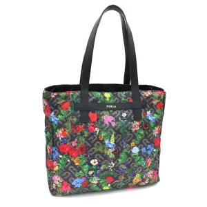 Furla  Nylon Leather Tote Bag (Pre-Owned)