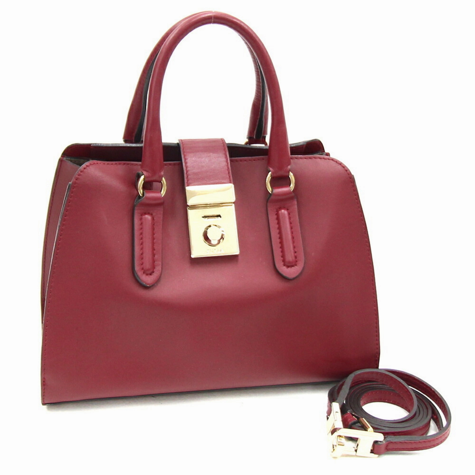 Furla  Leather Handbag (Pre-Owned)