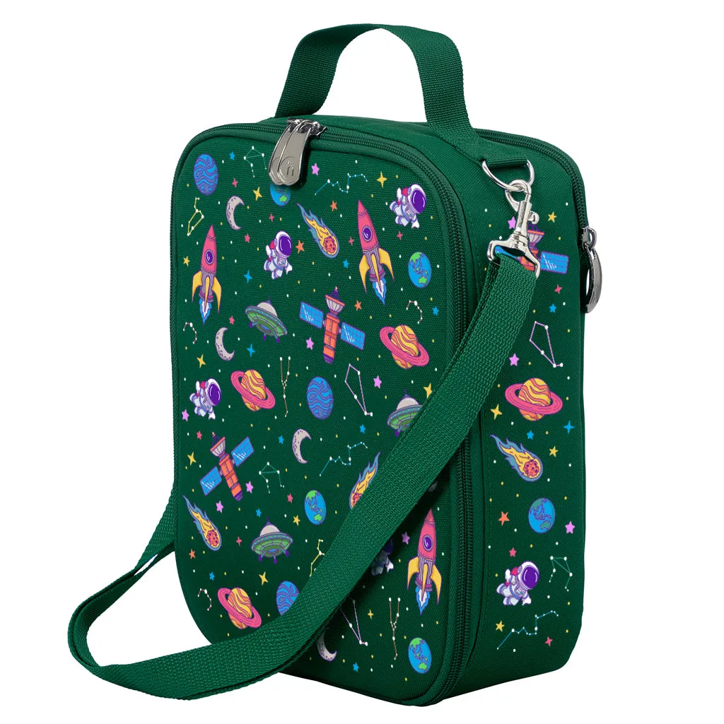 Galaxy Girl Large Lunch Bags