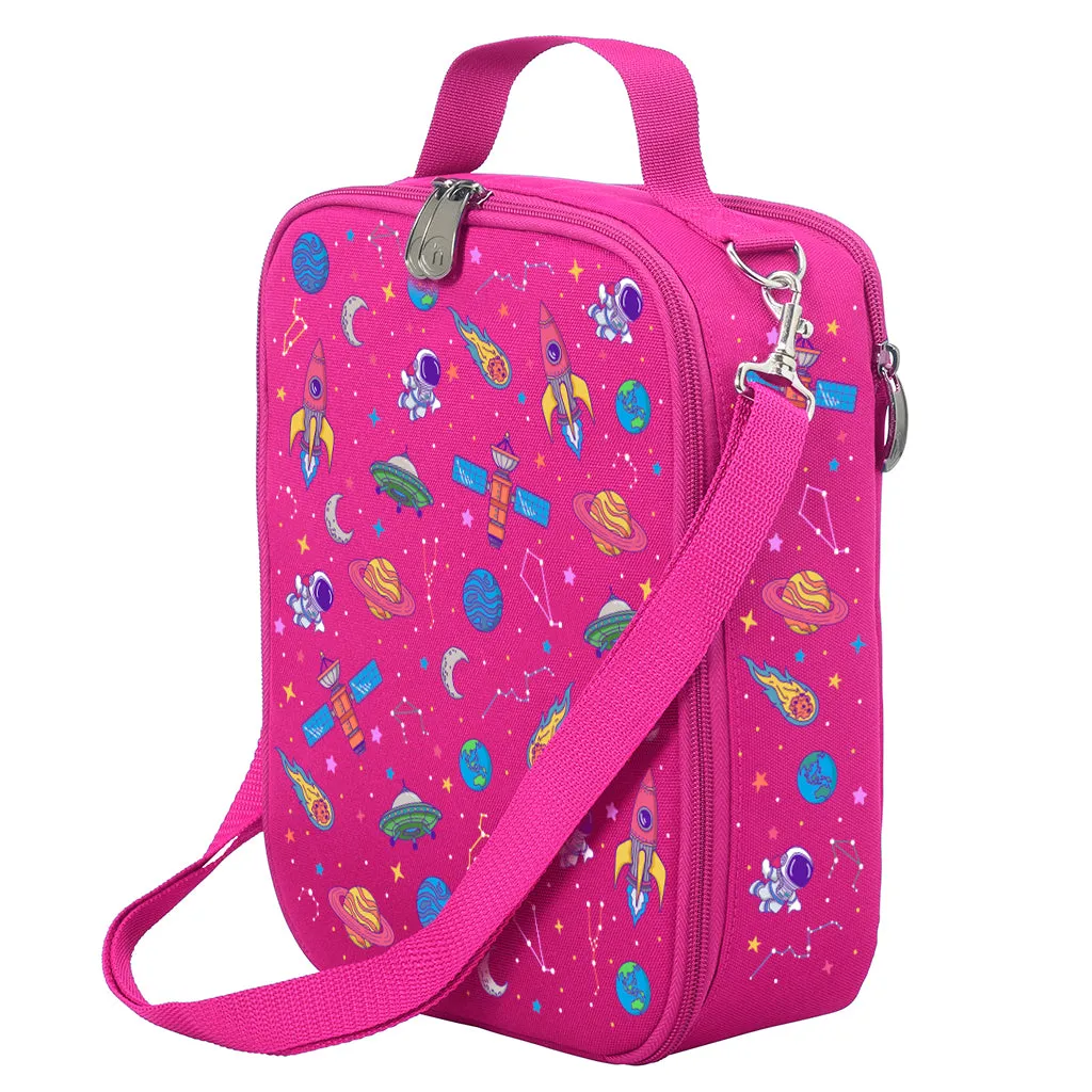 Galaxy Girl Large Lunch Bags
