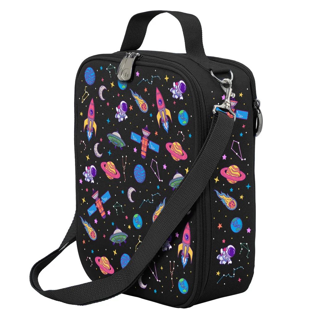 Galaxy Girl Large Lunch Bags