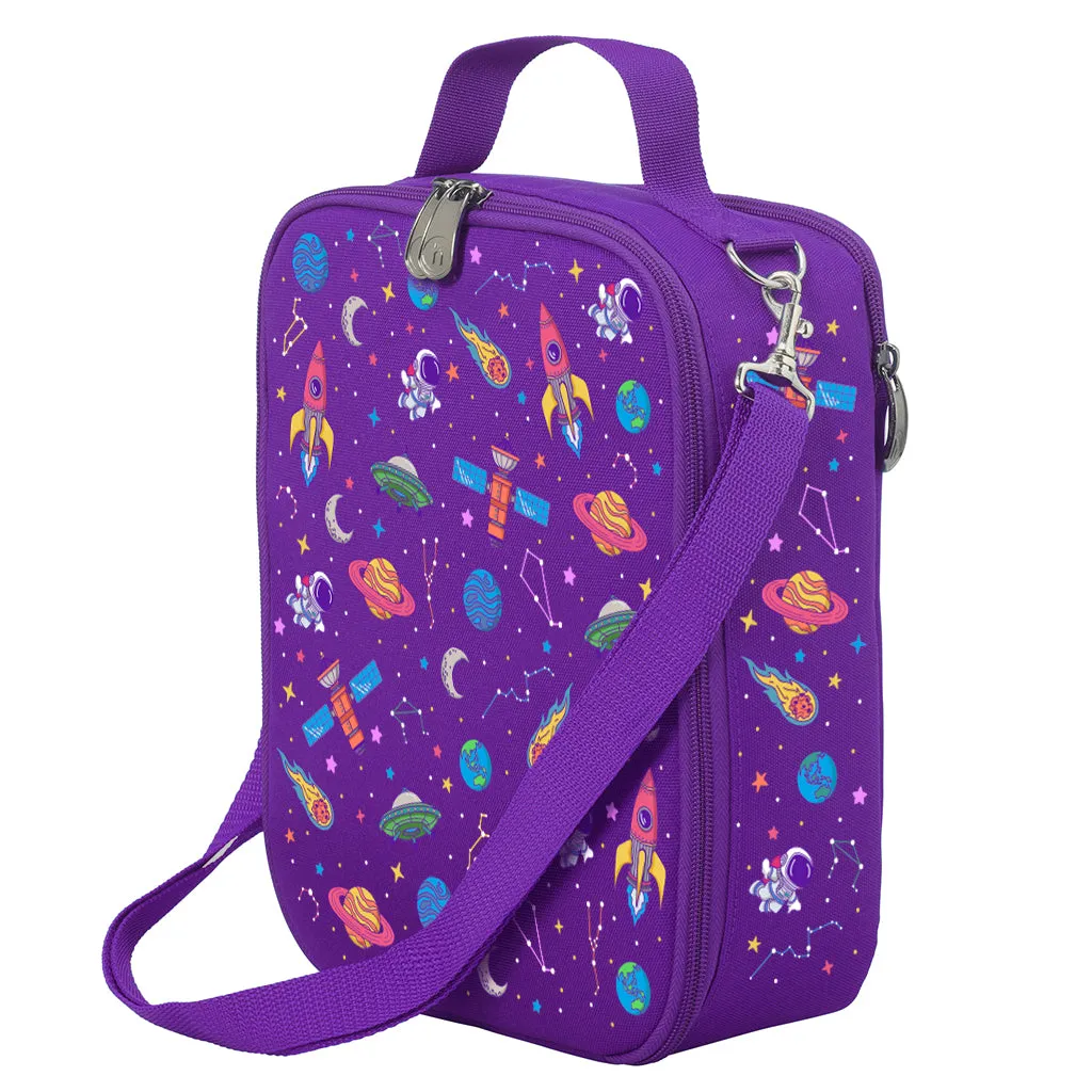 Galaxy Girl Large Lunch Bags