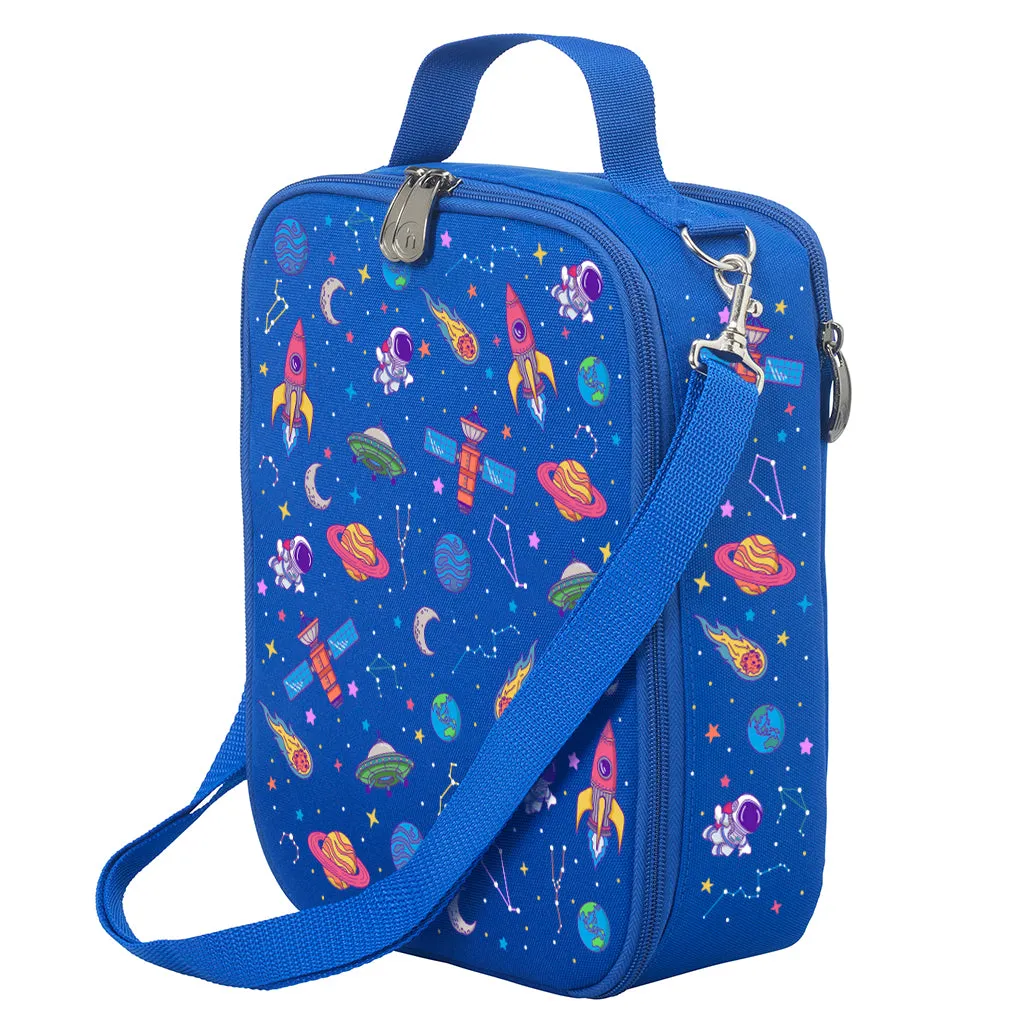 Galaxy Girl Large Lunch Bags
